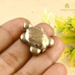 Golden Pyrite Turtle (Coated Hematite) – Vastu Decor & Good Luck Symbol - Image 4
