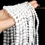 Natural White Howlite String - Image 2