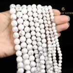 Natural White Howlite String - Image 4