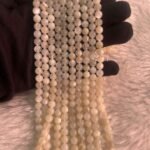 Natural White Moonstone Beads String - Image 2