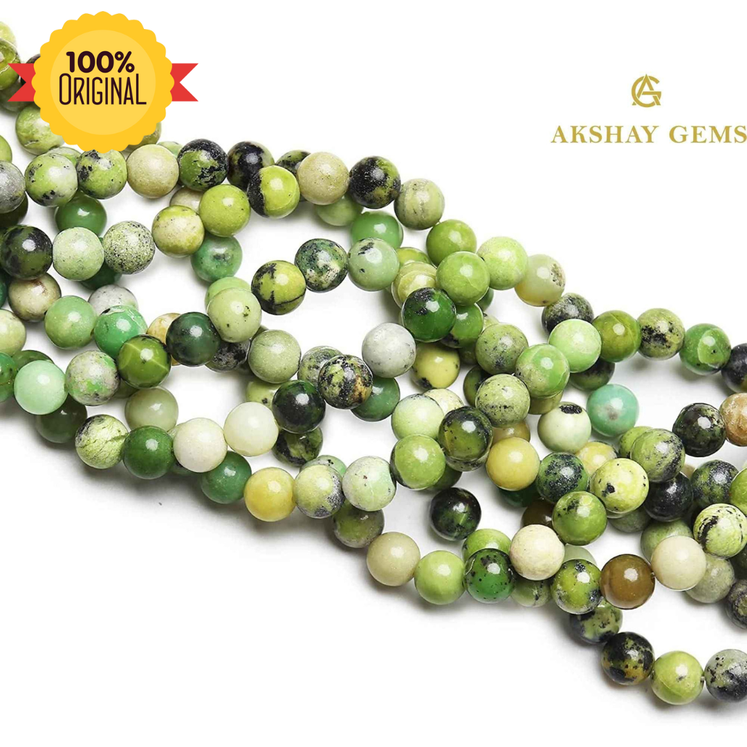 174_eee4a455-5c02-48d9-b32a-bdf8e33622ea-1.png Natural Chrysoprase String - Image 1