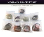 Crystal Bracelet Mega Starter Kit | Zodiac + Moolank + Intention | 28 Designs | 140 Pcs | 8mm Natural Gemstone | Wholesale - Image 3