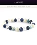 Crystal Bracelet Mega Starter Kit | Zodiac + Moolank + Intention | 28 Designs | 140 Pcs | 8mm Natural Gemstone | Wholesale - Image 25