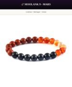 Crystal Bracelet Mega Starter Kit | Zodiac + Moolank + Intention | 28 Designs | 140 Pcs | 8mm Natural Gemstone | Wholesale - Image 45