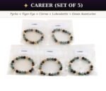Crystal Bracelet Mega Starter Kit | Zodiac + Moolank + Intention | 28 Designs | 140 Pcs | 8mm Natural Gemstone | Wholesale - Image 60