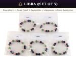Zodiac Crystal Bracelet Starter Kit | 12 Signs | 5 Pcs Each | 8mm Natural Gemstone Beads | Wholesale - Image 15