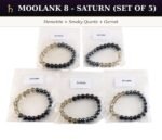 Crystal Bracelet Mega Starter Kit | Zodiac + Moolank + Intention | 28 Designs | 140 Pcs | 8mm Natural Gemstone | Wholesale - Image 44