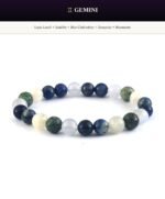 Crystal Bracelet Mega Starter Kit | Zodiac + Moolank + Intention | 28 Designs | 140 Pcs | 8mm Natural Gemstone | Wholesale - Image 9