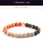 Crystal Bracelet Mega Starter Kit | Zodiac + Moolank + Intention | 28 Designs | 140 Pcs | 8mm Natural Gemstone | Wholesale - Image 29