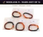 Crystal Bracelet Mega Starter Kit | Zodiac + Moolank + Intention | 28 Designs | 140 Pcs | 8mm Natural Gemstone | Wholesale - Image 46