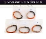 Moolank Numerology Crystal Bracelet Starter Kit | 9 Birth Numbers | 5 Pcs Each | 8mm Natural Gemstone Beads | Wholesale - Image 3