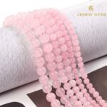 Natural Rose Quartz String - Image 2