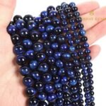 Dark Blue Tiger Eye String