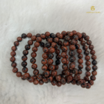 Natural Mahogany Obsidian Bracelet - Image 3
