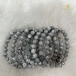 Natural Grey Jasper Bracelet - Image 4