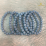 Natural Angelite Bracelet - Image 3