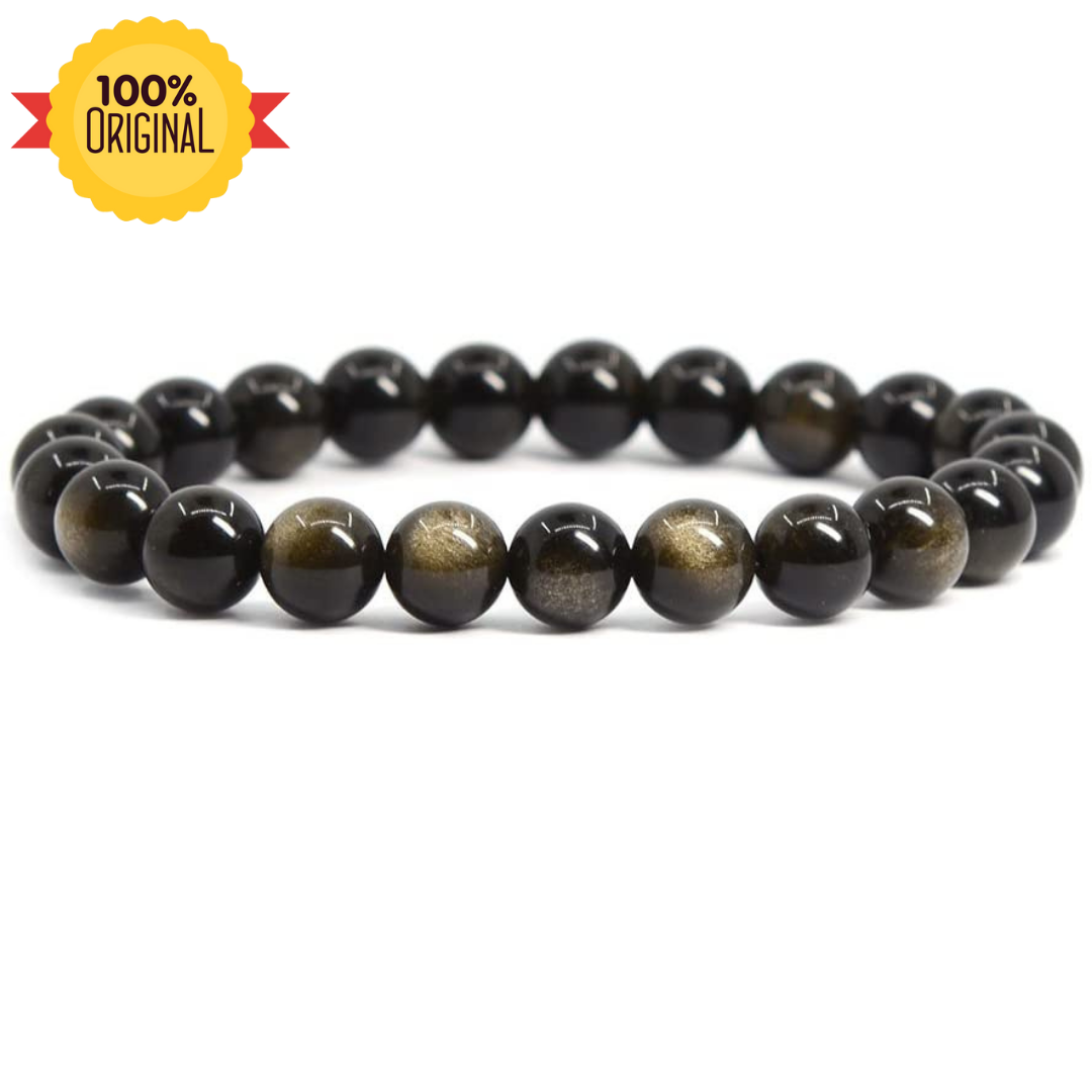 428-1.png Golden Obsidian Bracelet - Image 1