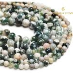 Natural Tree Agate String - Image 5