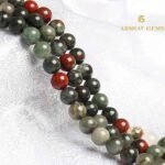 Natural African BloodStone String - Image 2