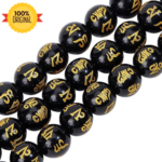 NATURAL OM MANI PADME HUM STRING