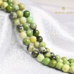 Natural Chrysoprase String - Image 2