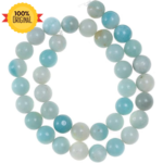 Natural Blue Amazonite String