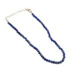 Set of 6 Natural Small Beads Stone (Anklet) – 3 mm Faceted Crystal Beads (9”) - Image 3