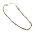 Set of 6 Natural Small Beads Stone (Anklet) – 3 mm Faceted Crystal Beads (9”) - Image 4