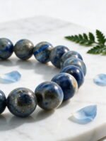 Natural Lapis Lazuli Beaded Bracelet - Image 4