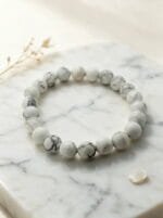 Matsya Howlite Bracelet